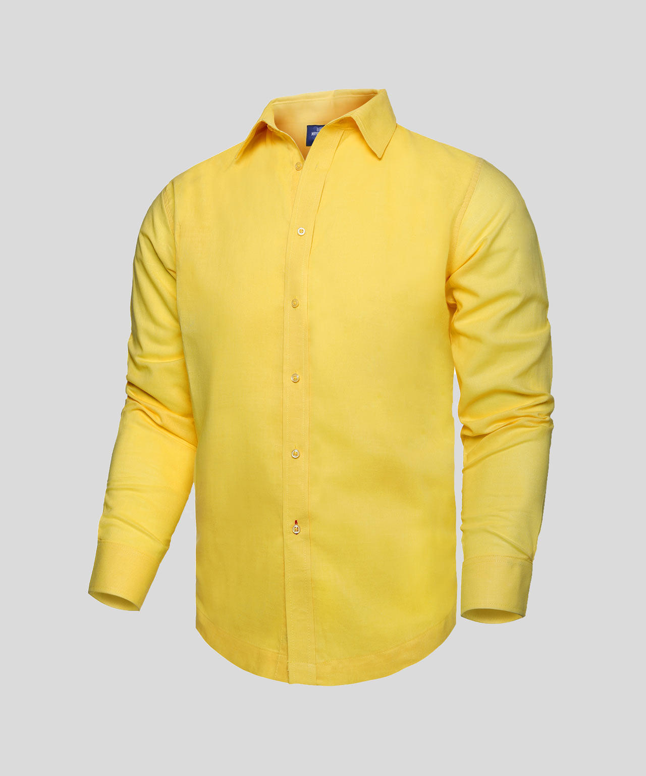 Camisa Amarilla Manga Larga